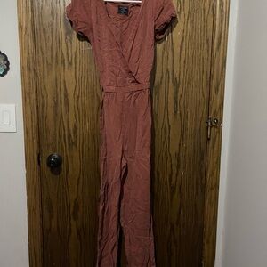 Women's Rust Jumpsuit